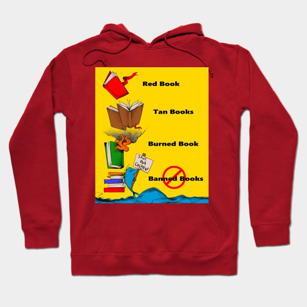 Banned Books Hoodie by TheMightyQ